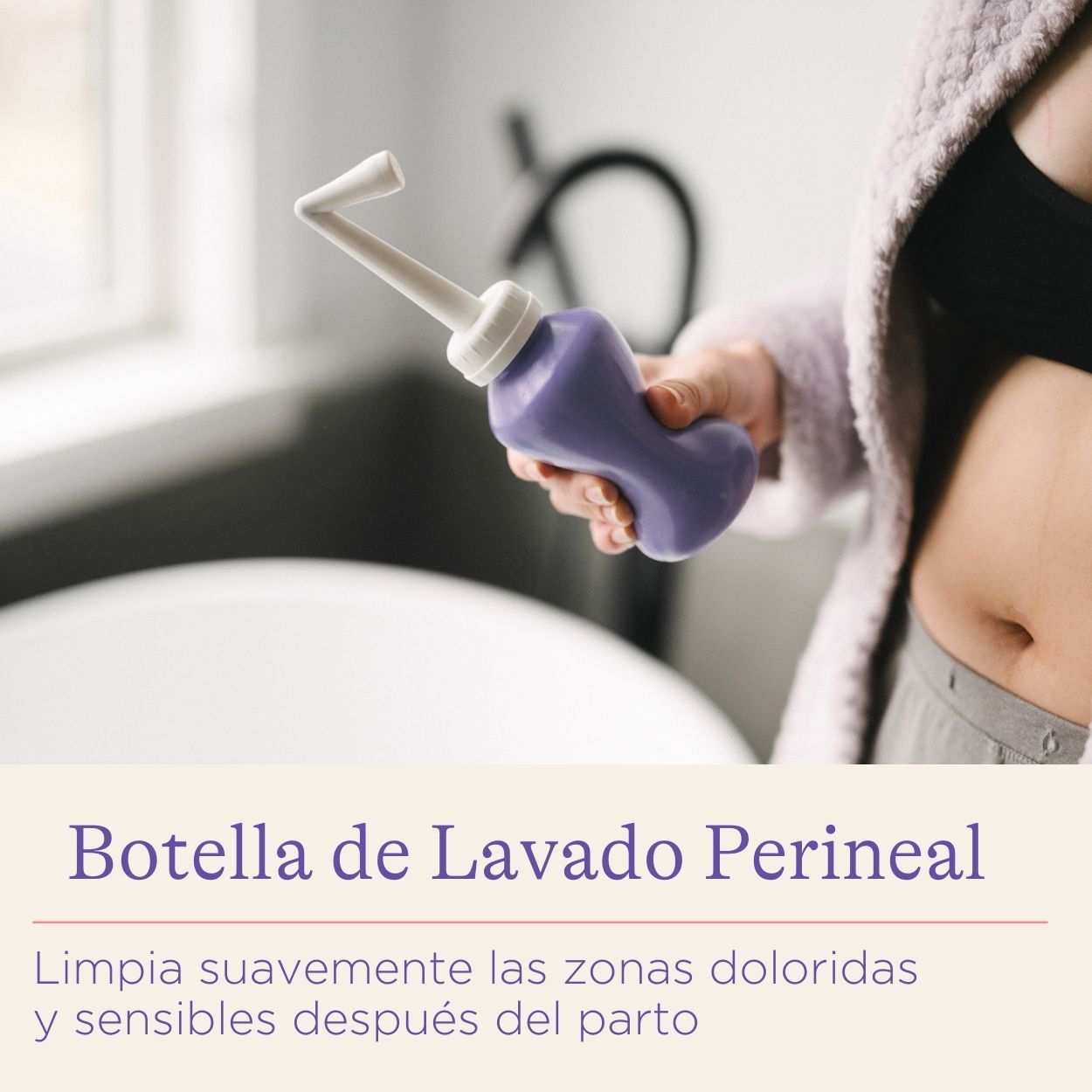 Botella de lavado perineal posparto