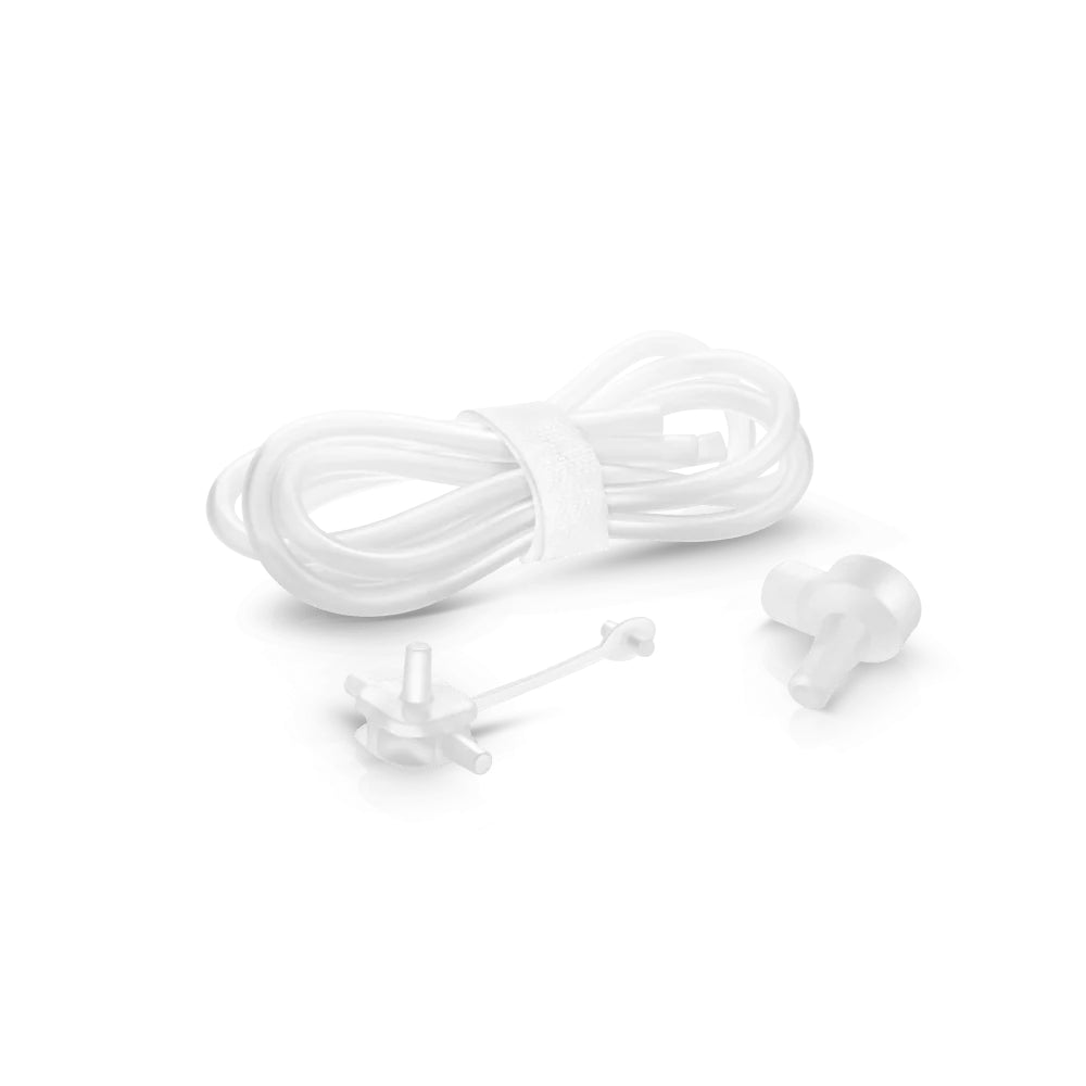 Conector y tubos del Sacaleches eléctrico doble 2 en 1