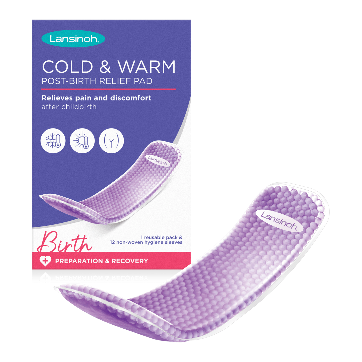 Compresa Frío/Calor para aliviar el dolor posparto