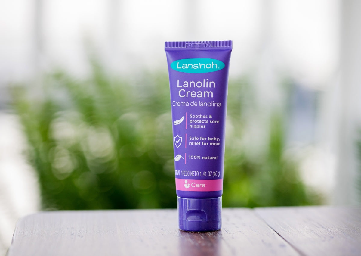 Lansinoh Lanolin - Crema para pezones, segura para el bebé y la mamá,  esenciales para la lactancia materna, 3 mini tubos, cada uno de 0.25 onzas