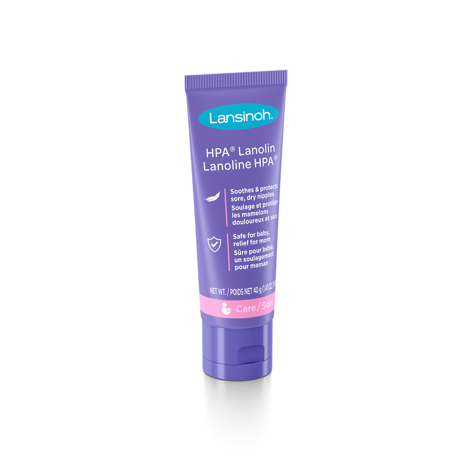Lansinoh HPA Lanolina Nipple Cream para pezones doloridos y piel agrietada,  100% natural de un solo ingrediente, esencial para la lactancia materna