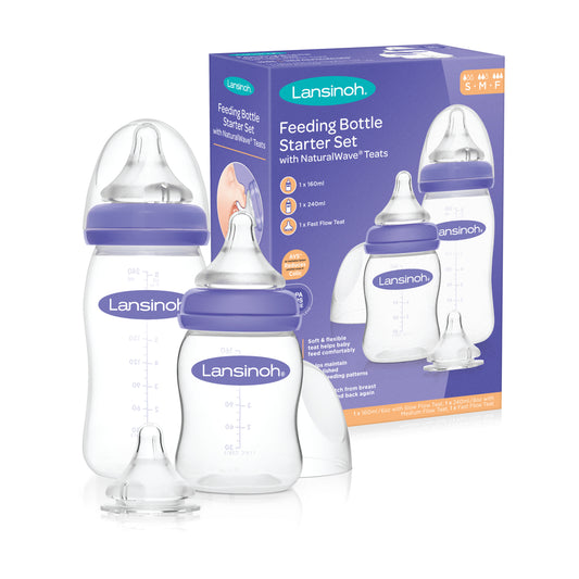 Kit de iniciación de Biberón con tetinas NaturalWave®