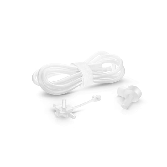 Conector y tubos del Sacaleches eléctrico doble 2 en 1